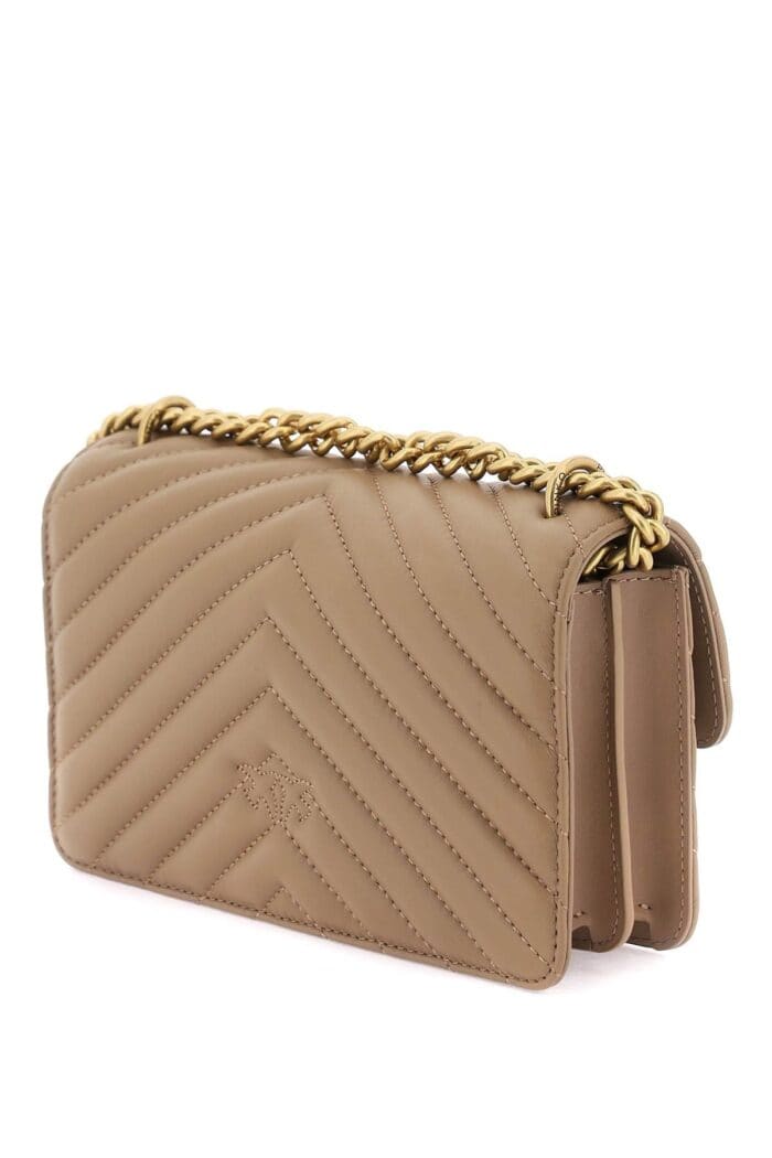 PINKO Mini Love Bag One Chevron