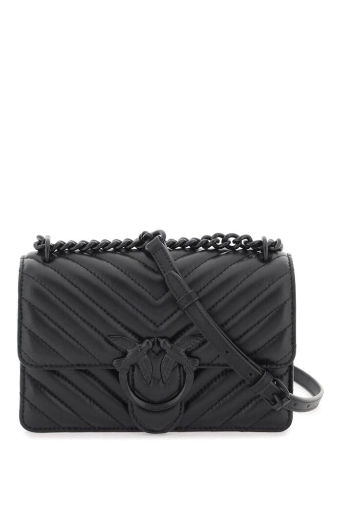 PINKO Mini Love Bag One Chevron