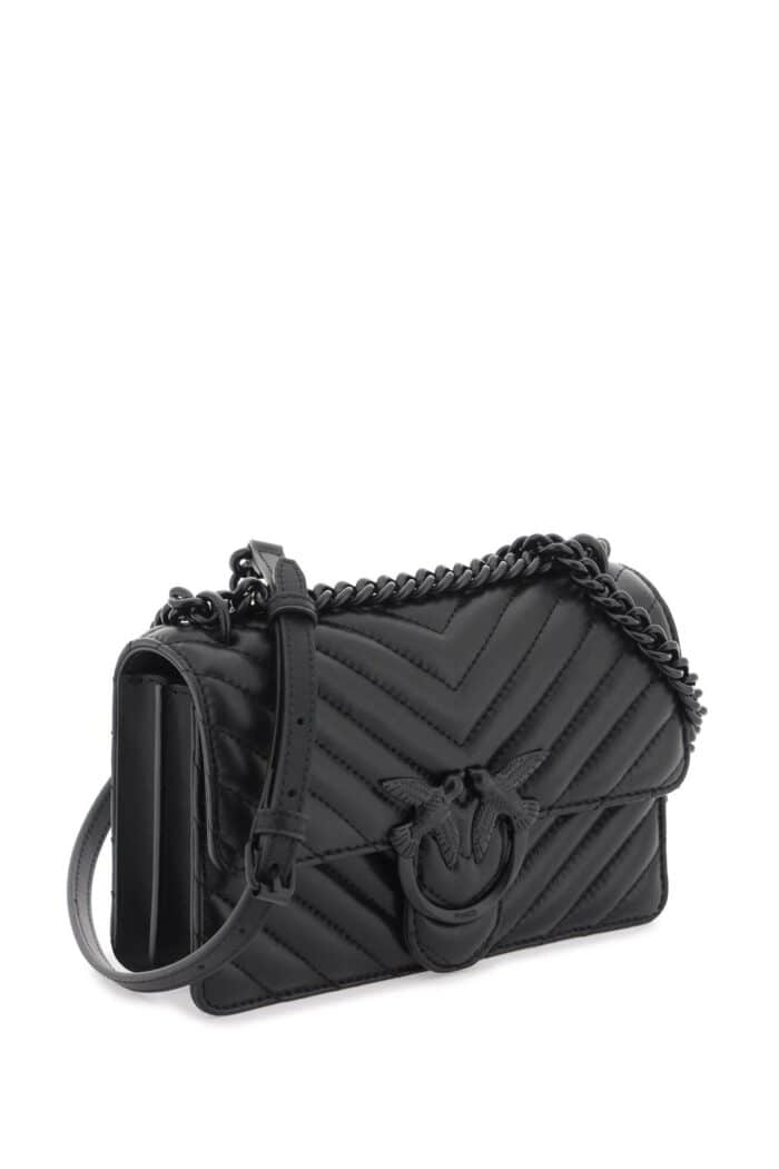 PINKO Mini Love Bag One Chevron