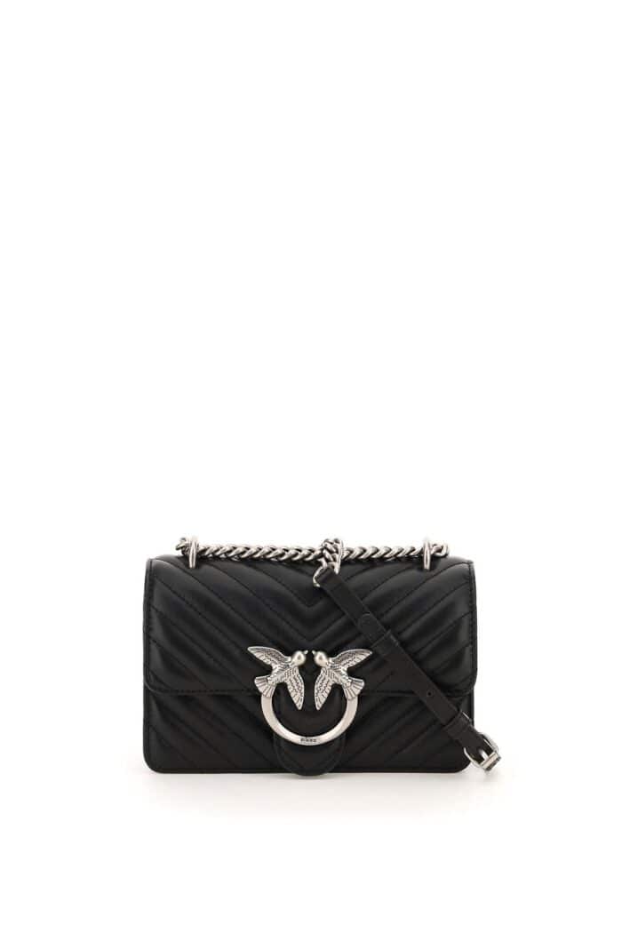 PINKO Mini Love Bag One Chevron