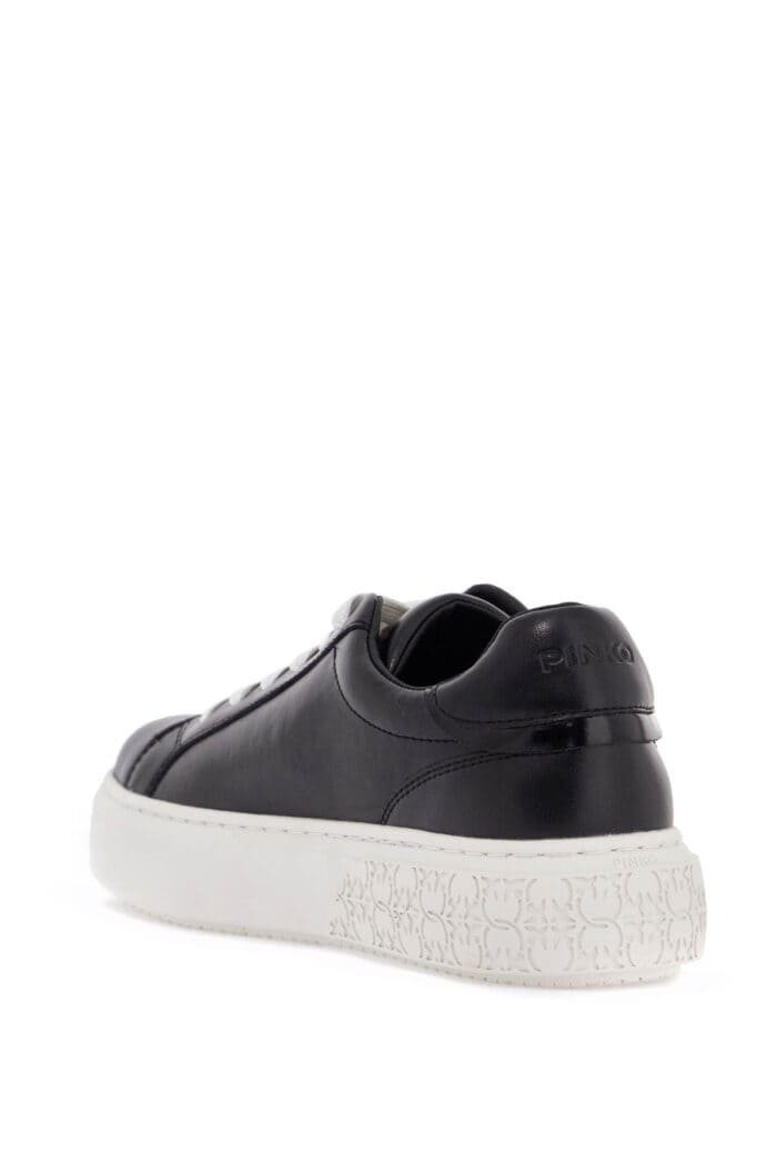 PINKO Monogram Detail Platform Sneakers With