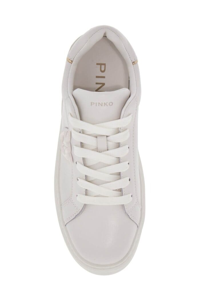 PINKO Monogram Detail Platform Sneakers With