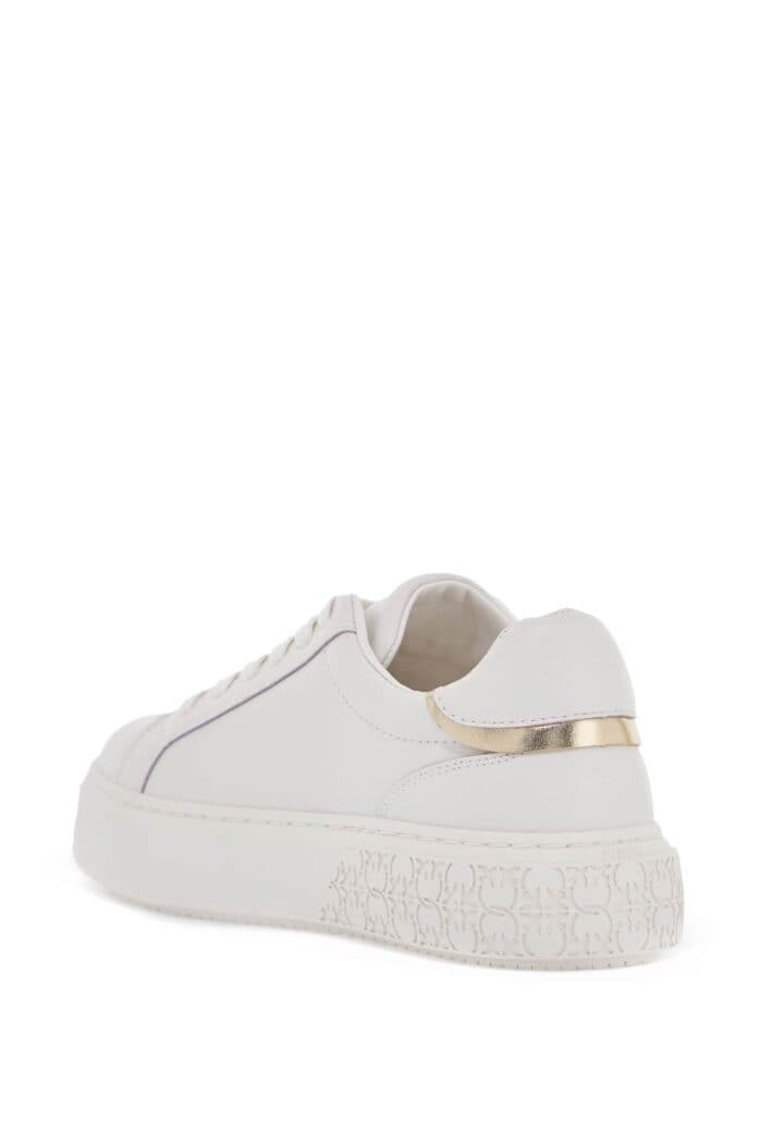 PINKO Monogram Detail Platform Sneakers With