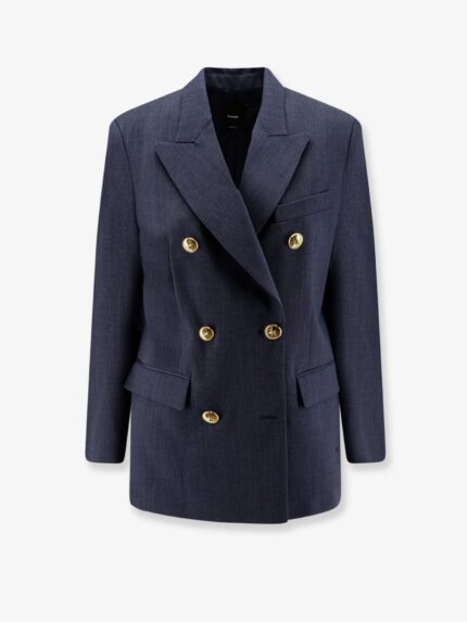 Pinko New Guinea Woven Wool Blazer
