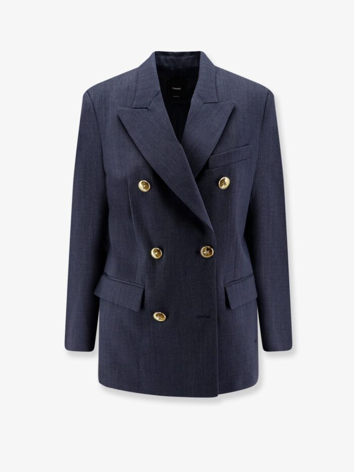Pinko New Guinea Woven Wool Blazer