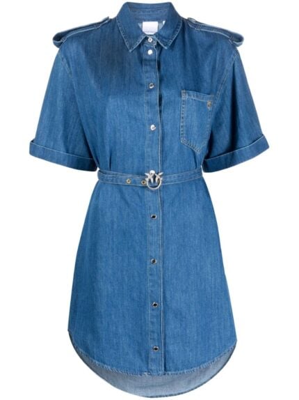 PINKO Parapendio Denim Dress