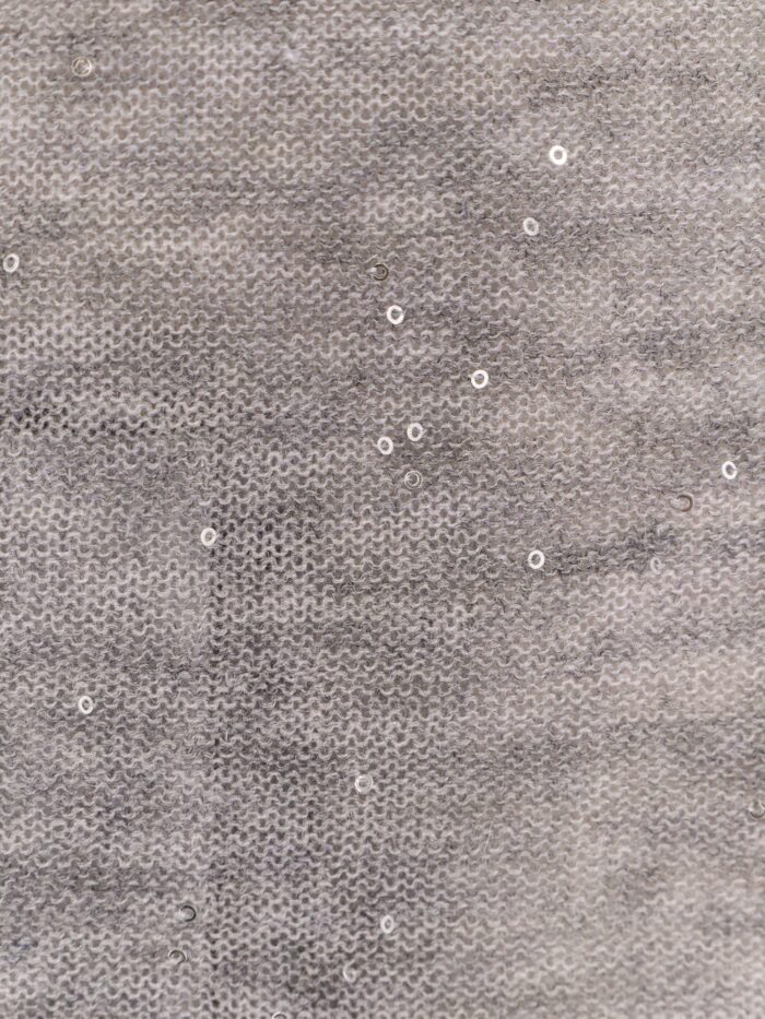 Pinko Pico Wool Top With Rhinestones