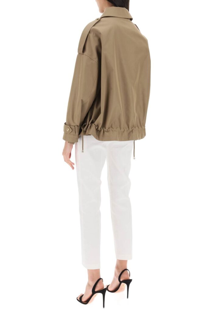 PINKO Polidora Blouson Jacket In Gabardine