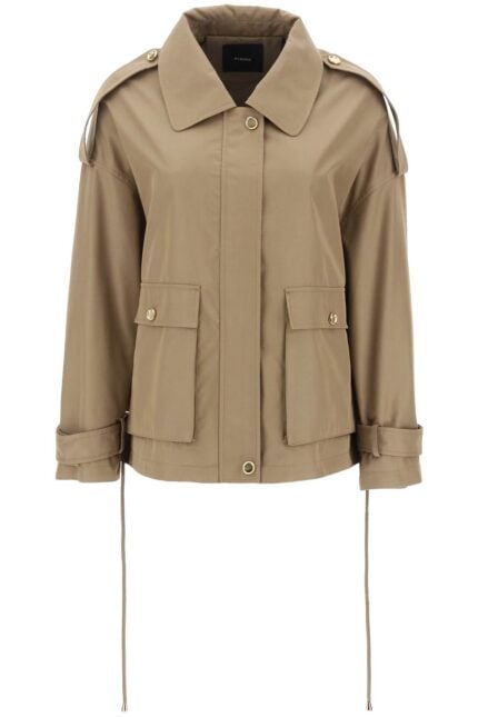 PINKO Polidora Blouson Jacket In Gabardine