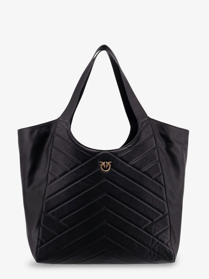 Pinko Quilted Leather Shoulder Bag