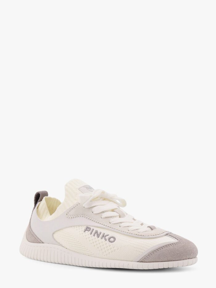 Pinko Reby 03 Knit And Leather Sneakers