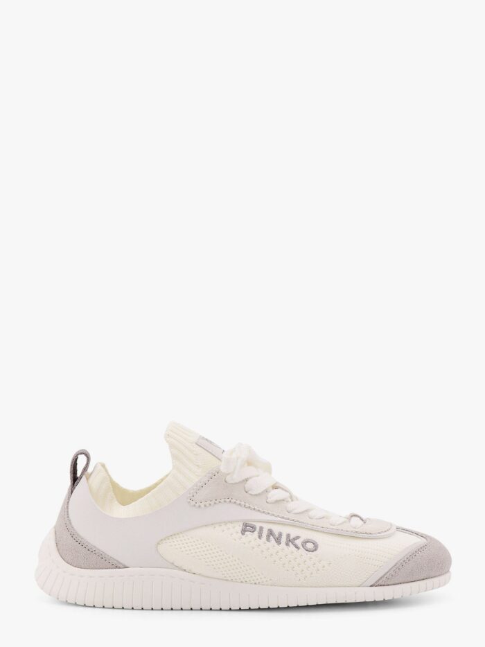 Pinko Reby 03 Knit And Leather Sneakers