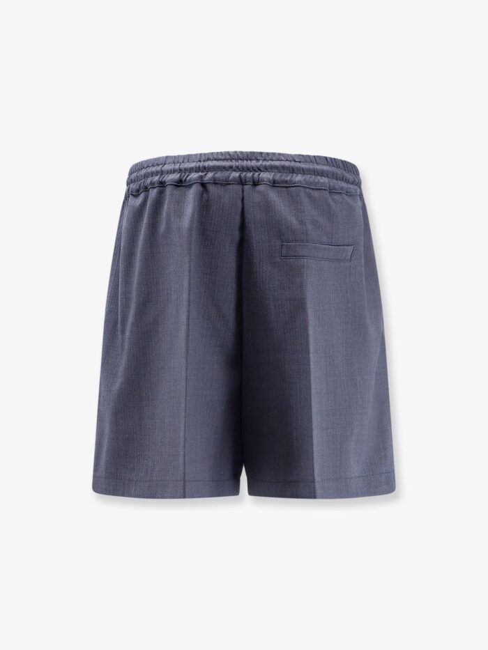 Pinko Scarola Textured Wool Bermuda Shorts