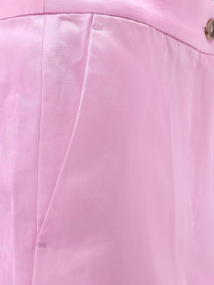 Pinko Scintille Delavã¨ Satin Shorts