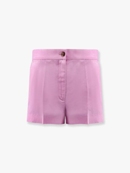 Pinko Scintille Delavã¨ Satin Shorts