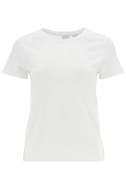 PINKO Short-sleeved T-shirt With Embroidery