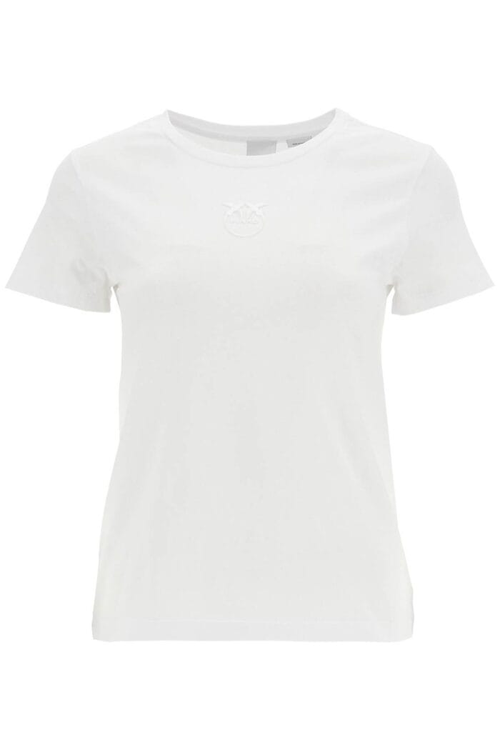 PINKO Short-sleeved T-shirt With Embroidery