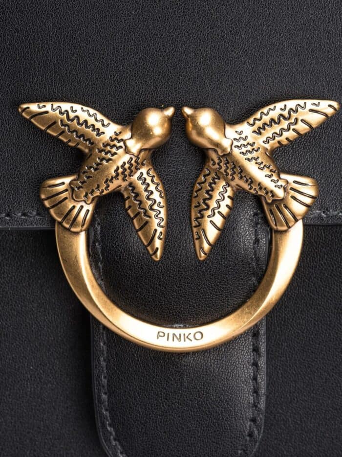 PINKO Small Love Tote Bag