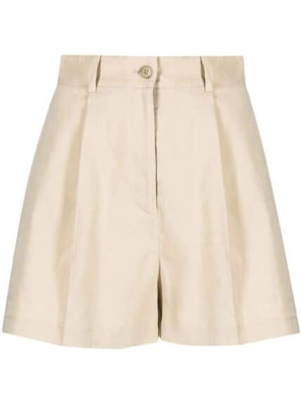 PINKO Sorridente Linen Stretch Short