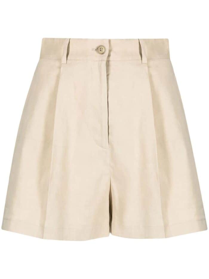 PINKO Sorridente Linen Stretch Short