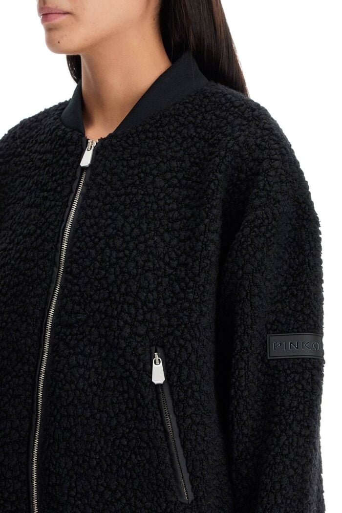 PINKO Teddy Bomber Jacket For