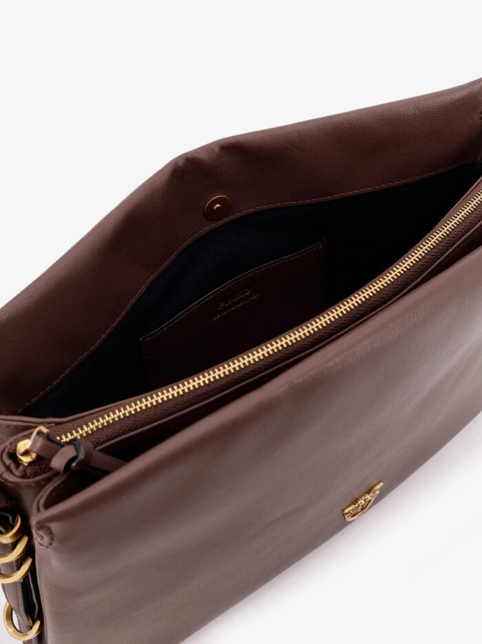 Pinko Triplet Leather Shoulder Bag
