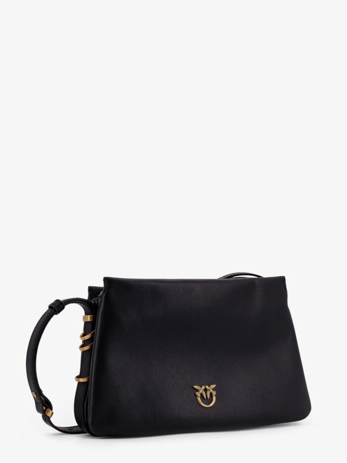 Pinko Triplet Mini Leather Crossbody Bag
