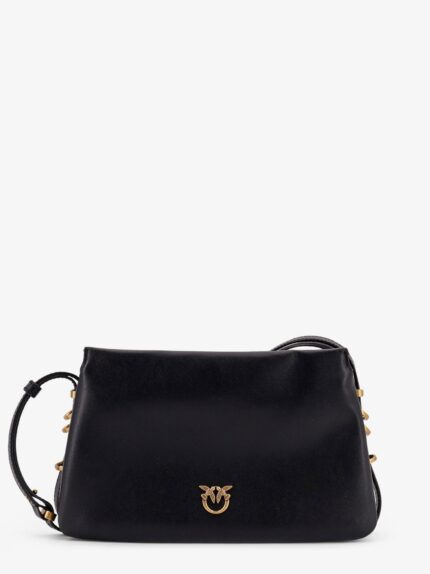 Pinko Triplet Mini Leather Crossbody Bag