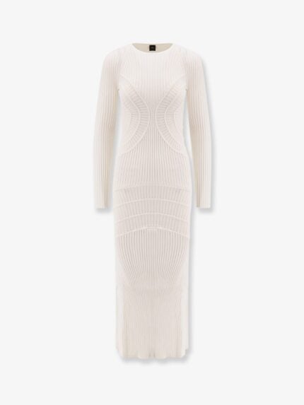 Pinko Vettore Viscose Blend Long Dress