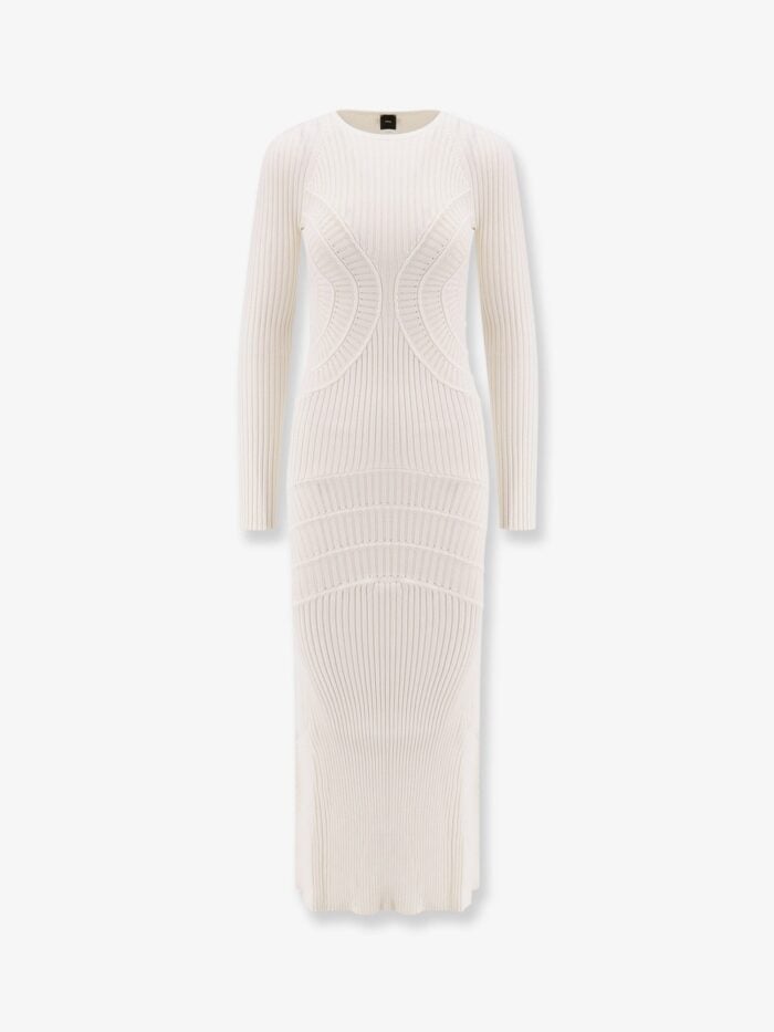 Pinko Vettore Viscose Blend Long Dress