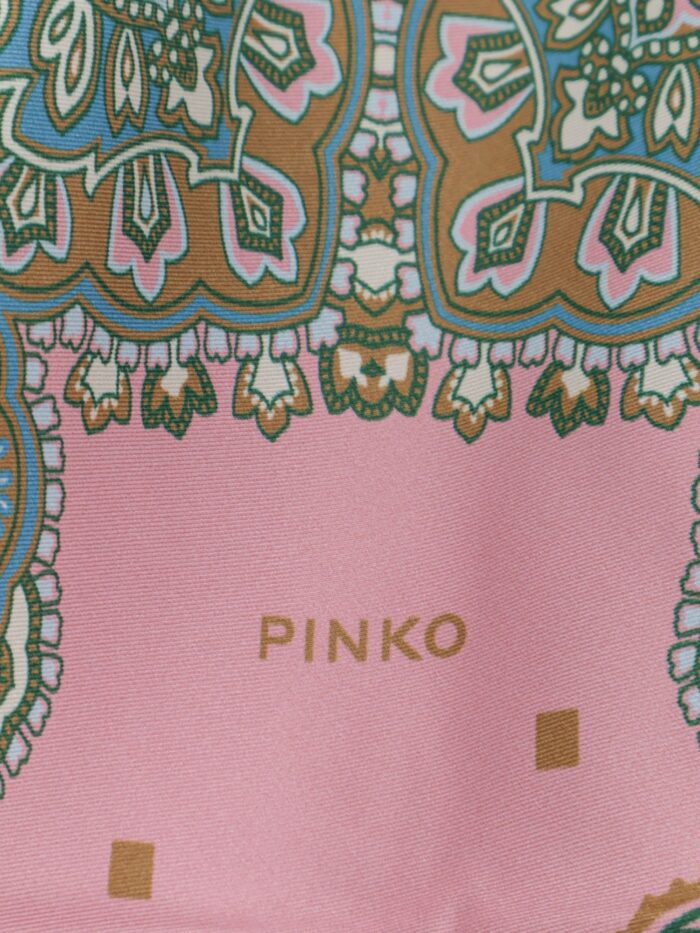 Pinko Viscose And Silk Blend Synchro Top