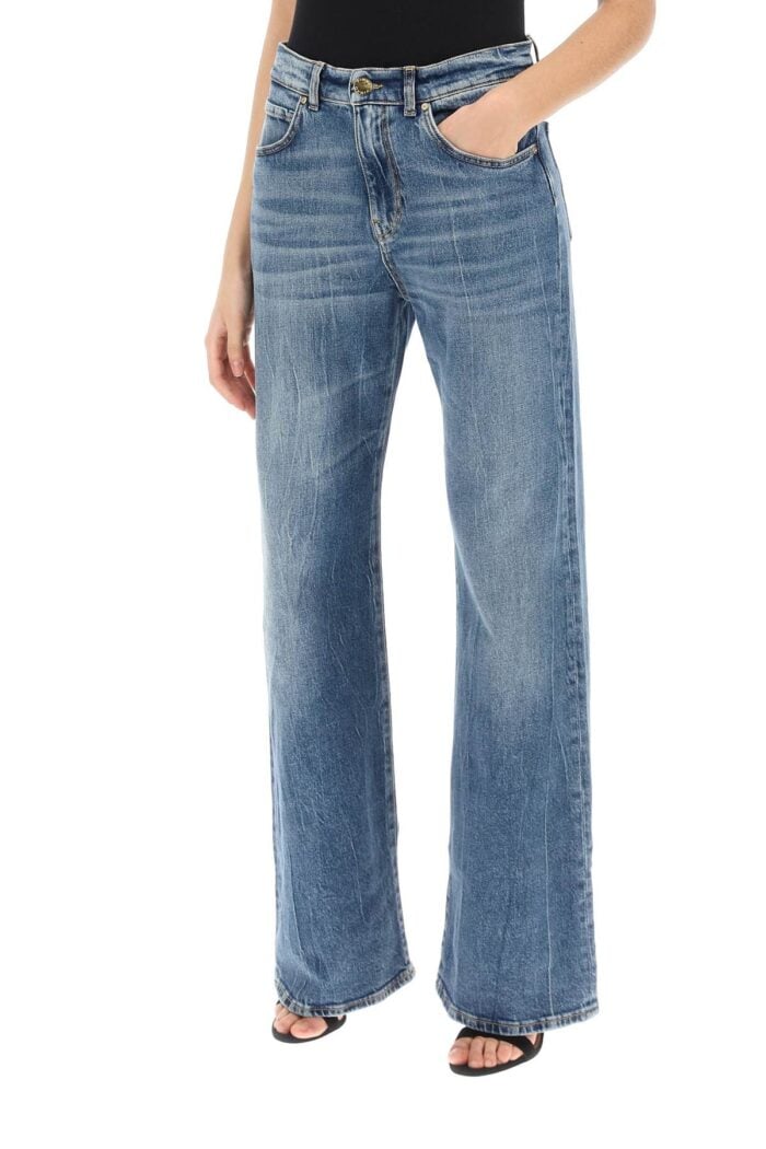 PINKO Wanda Loose Jeans With Wide Leg