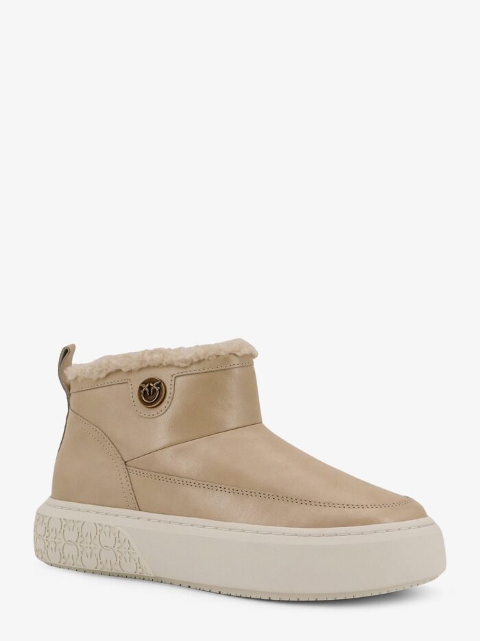 Pinko Yoko 22 Leather Ankle Boots