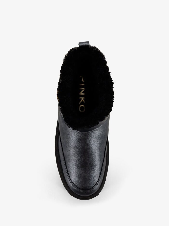 Pinko Yoko 22 Leather Ankle Boots
