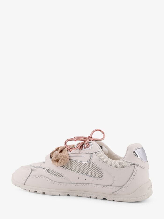Pinko Yulia Mesh Sneakers With Leather Inserts