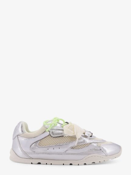 Pinko Yulia Mesh Sneakers With Leather Inserts