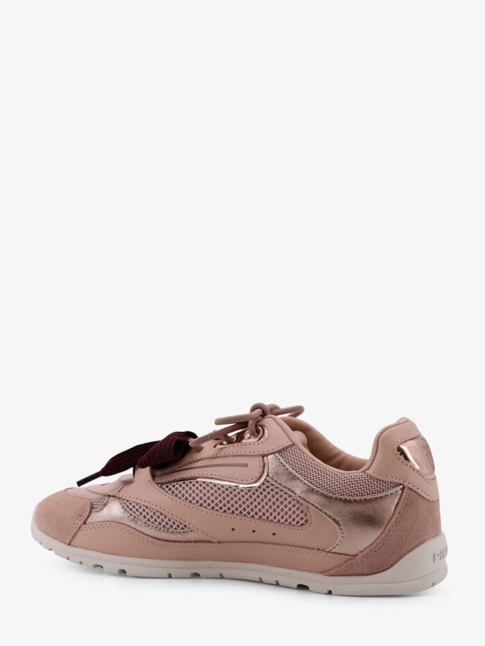Pinko Yulia Mesh Sneakers With Suede Inserts