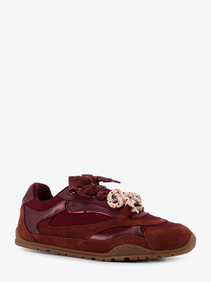 Pinko Yulia Suede Sneakers With Nylon Inserts
