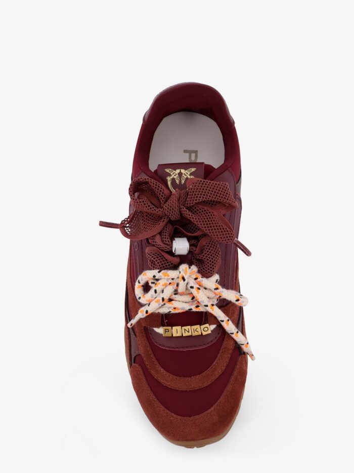 Pinko Yulia Suede Sneakers With Nylon Inserts