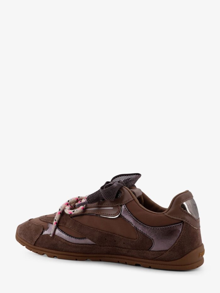 Pinko Yulia Suede Sneakers With Nylon Inserts
