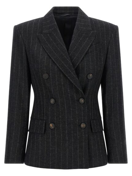 Brunello Cucinelli Pinstripe Blazer