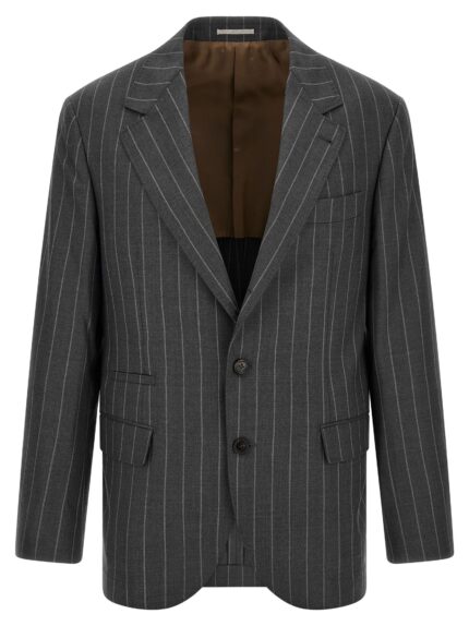 Brunello Cucinelli Pinstripe Blazer
