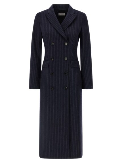 ALBERTO BIANI Pinstripe Coat