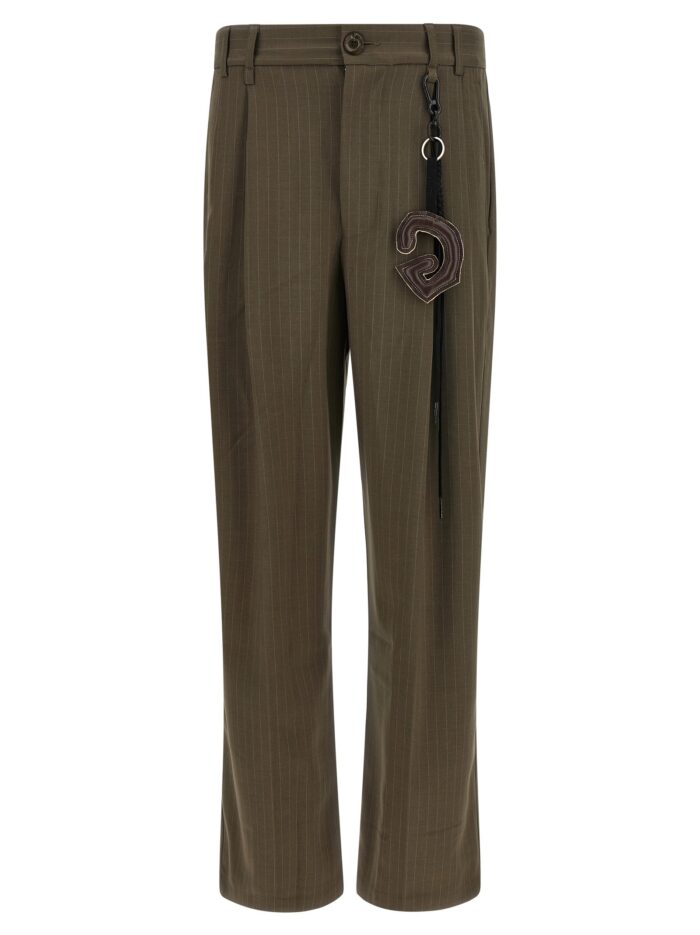 song for the mute pinstripe pants SONG FOR THE MUTE Pinstripe Pants