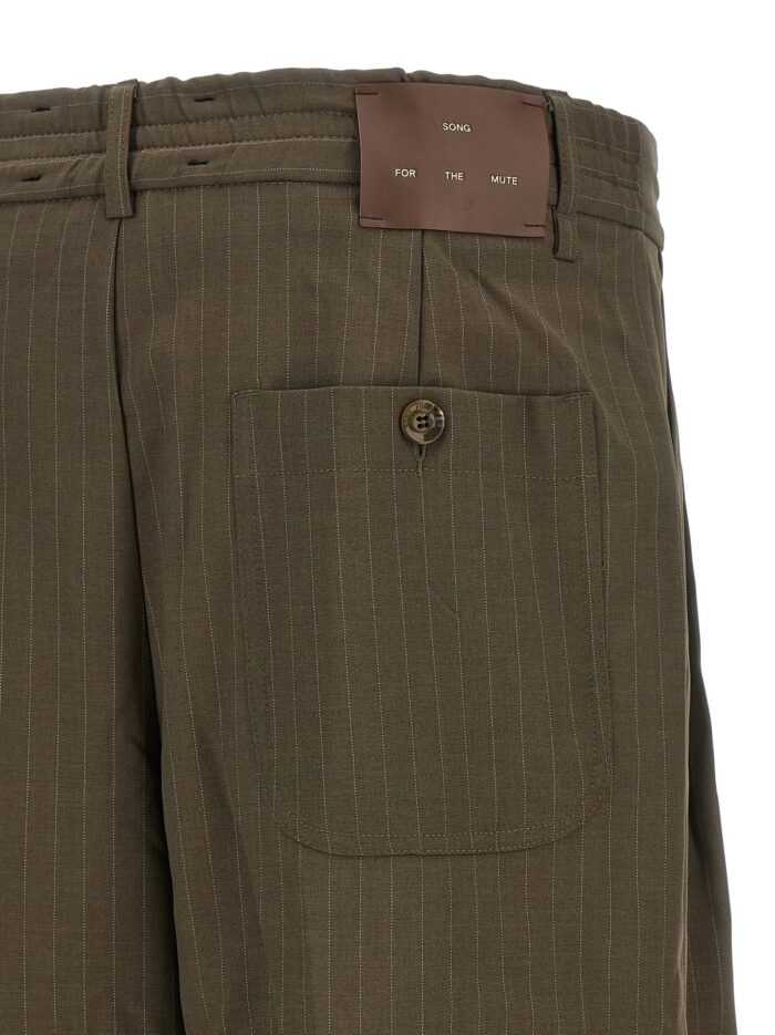 SONG FOR THE MUTE Pinstripe Pants