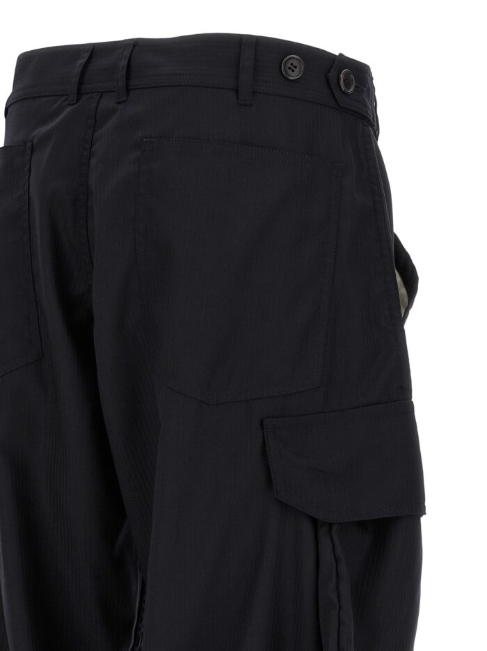 COMME DES GARCONS SHIRT Pinstriped Cargo Pants