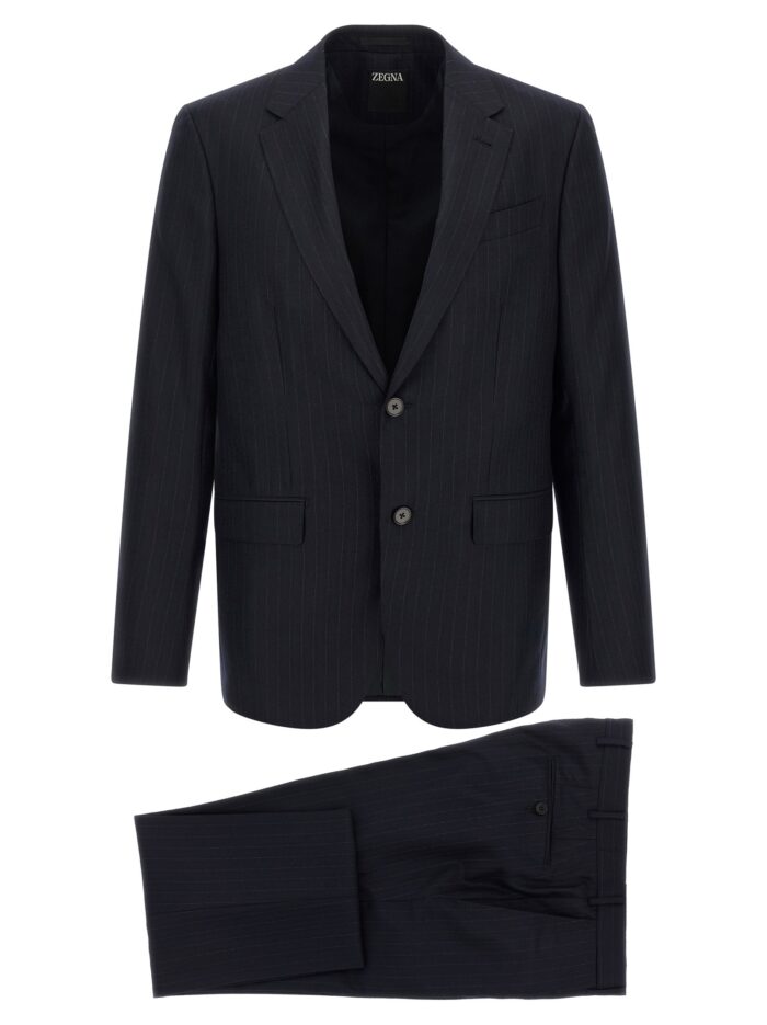 zegna pinstriped flannel dress Zegna Pinstriped Flannel Dress