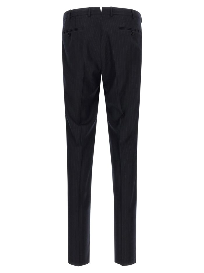 Zegna Pinstriped Flannel Dress