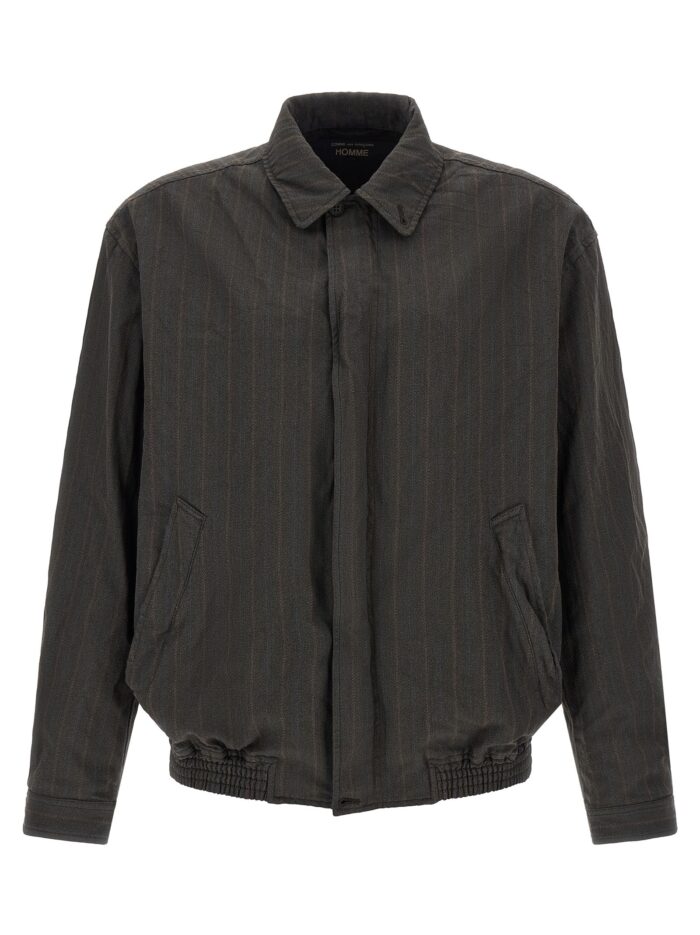 COMME DES GAR?ONS HOMME Pinstriped Jacket