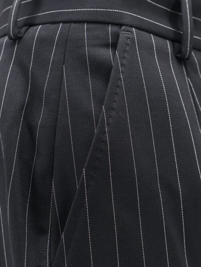 Dolce & Gabbana Pinstriped Stretch Wool Trousers
